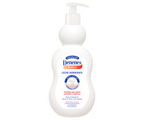 Leche hidratante de doble acción (hidrata y alivia), para pieles sensibles y atópicas DENENES Protech 400 ml.