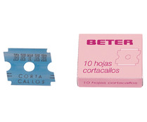 Hojas de recambio para cortacallos BETER 10 uds