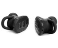 Auriculares bluetooth tipo botón JBL ENDURANCE RACE, estuche de carga, color negro.