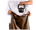 Bolsa de basura 100% reciclado, 15 unidades, capacidad de 10 a 20 l. RELEVO