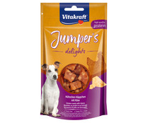 Snack para perro Jumpers Delight de pollo y queso VITAKRAFT 80 gr.