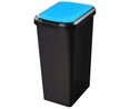 Cubo de basura color azul ACTUEL 24 l.