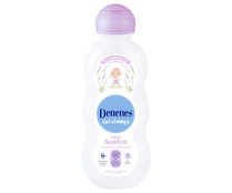 Gel y champú infantil con lavanda, que no pica en los ojos DENENES Felices sueños 600 ml. 