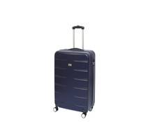 Maleta grande rígida de color azul de 4 ruedas abs, tamaño 70cm, QUERALT Maleta grande rígida de color azul de 4 ruedas abs, tamaño 70cm, QUERALT