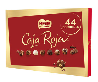 Surtido de bombones CAJA ROJA DE NESTLÉ 400 g. Surtido de bombones CAJA ROJA DE NESTLÉ 400 g.