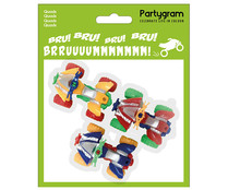 Set de 3 quads de juguete para relleno de piñata, PARTYGRAM.