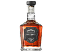 Tennessee Whiskey de barril único, de sabor suave co notas de vainilla y caramelo JACK DANIEL'S botella de 70 cl.