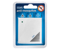 Repelente de mosquitos por ultrasonidos, cobertura 25m², COATI blanco.