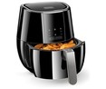 Freidora sin aceite BLACK + DECKER BXAF3500E, 1500W, capacidad 3L, temporizador, termostato 200°C.