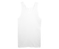 Camiseta interior clásica de tirantes anchos ABANDERADO 300, color blanco, talla XL.