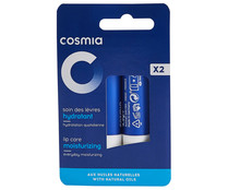 Protector labial hidratante para labios secos y agrietados COSMIA 2 uds.