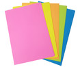 Folios de 5 colores flúor Din A4 80g, 100 hojas (20 hojas por color) OCEAN'S WAVE.