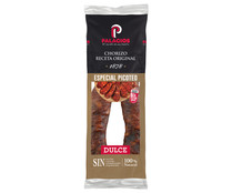 Chorizo dulce receta original, especial para picoteo PALACIOS 450 g.