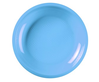 Platos desechables de plástico color azul, 22 centímetros GABBIANO IBERIA 6 unidades. Platos desechables de plástico color azul, 22 centímetros GABBIANO IBERIA 6 unidades.