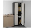 Armario de resina con 3 baldas, 178x65x38cm, TOOMAX Factory S.