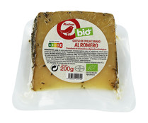 Queso de oveja curado al romero ecológico ALCAMPO ECOLÓGICO 200 g.