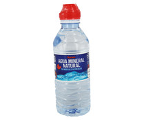 Agua mineral natural tapón sport PRODUCTO ALCAMPO botella de  33 cl