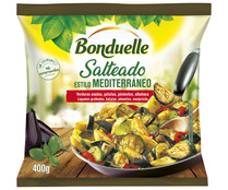Salteado estilo mediterráneo (verduras asadas, patatas, pimientos y albahaca) BONDUELLE 400 g.