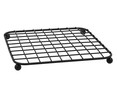 Salvamanteles acero inox QUID color negro.