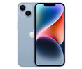 Smartphone 15,49cm (6,1") APPLE iPhone 14 azul MPVA3QL/A, 128 GB, Chip A15 Bionic, Super Retina XDR Display, 12+12 Mpx, iOS 16.