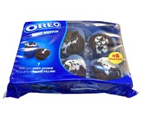 Muffins de Oreo, 6 uds, 180g.
