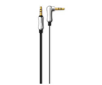 Cable de audio PHILIPS DLC2402BK/10, clavija Jack 3,5mm, 1,2m. Cable de audio PHILIPS DLC2402BK/10, clavija Jack 3,5mm, 1,2m.
