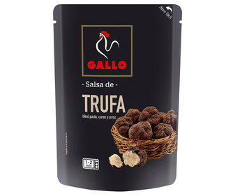 Salsa de trufa, ideal para pasta, carne o arroz GALLO 140 g. Salsa de trufa, ideal para pasta, carne o arroz GALLO 140 g.