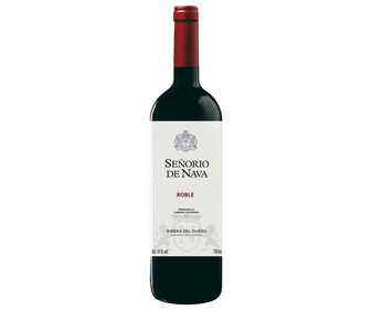 Vino tinto roble con denominación de origen Ribera del Duero SEÑORÍO DE NAVA botella de 75 cl. Vino tinto roble con denominación de origen Ribera del Duero SEÑORÍO DE NAVA botella de 75 cl.