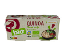 Quinoa blanca y roja cocida ecológica ALCAMPO ECOLÓGICO 2 uds. x 125 g.