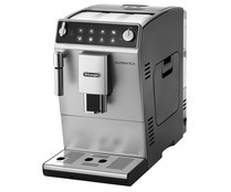 Cafetera espresso superautomática DELONGHI Autentica Plus ETAM 29.510.SB, presión 15bar, molinillo, café en grano o molido, sistema Cappuccino, 1450W, panel táctil.