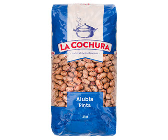 Alubia pinta paquete de 1 kg.