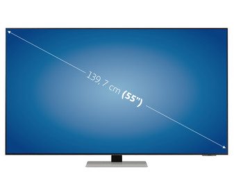Televisión 139,7 cm (55") LED SAMSUNG QE55QN85AATXXC 4K, HDR10+, SMART TV, WIFI, BLUETOOTH, TDT T2, USB reproductor, 4HDMI, 4300HZ.