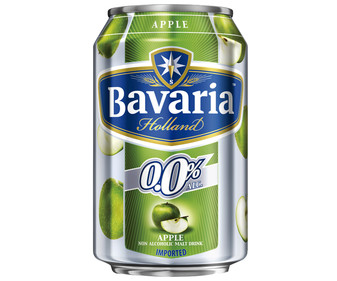Cerveza sabor manzana 0,0% alcohol lata de 33 centilitros Cerveza sabor manzana 0,0% alcohol lata de 33 centilitros