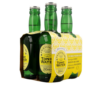 Tónica premium botella de 20 centilitros pack de 4 unidades Tónica premium botella de 20 centilitros pack de 4 unidades