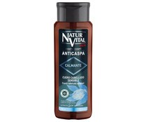 Champú anticaspa con extracto de lúpulo y tomillo, para cabellos sensibles NATUR VITAL 300 ml.