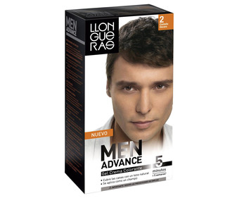 Tinte capilar para hombre color castaño oscuro nº002 1 unidad Tinte capilar para hombre color castaño oscuro nº002 1 unidad