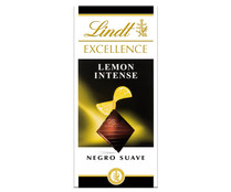Chocolate negro (47% cacao) con limón LINDT 100 g.