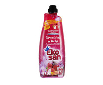Suavizante orquídea y lichi EKOSAN 60 ds. 1,5 l.