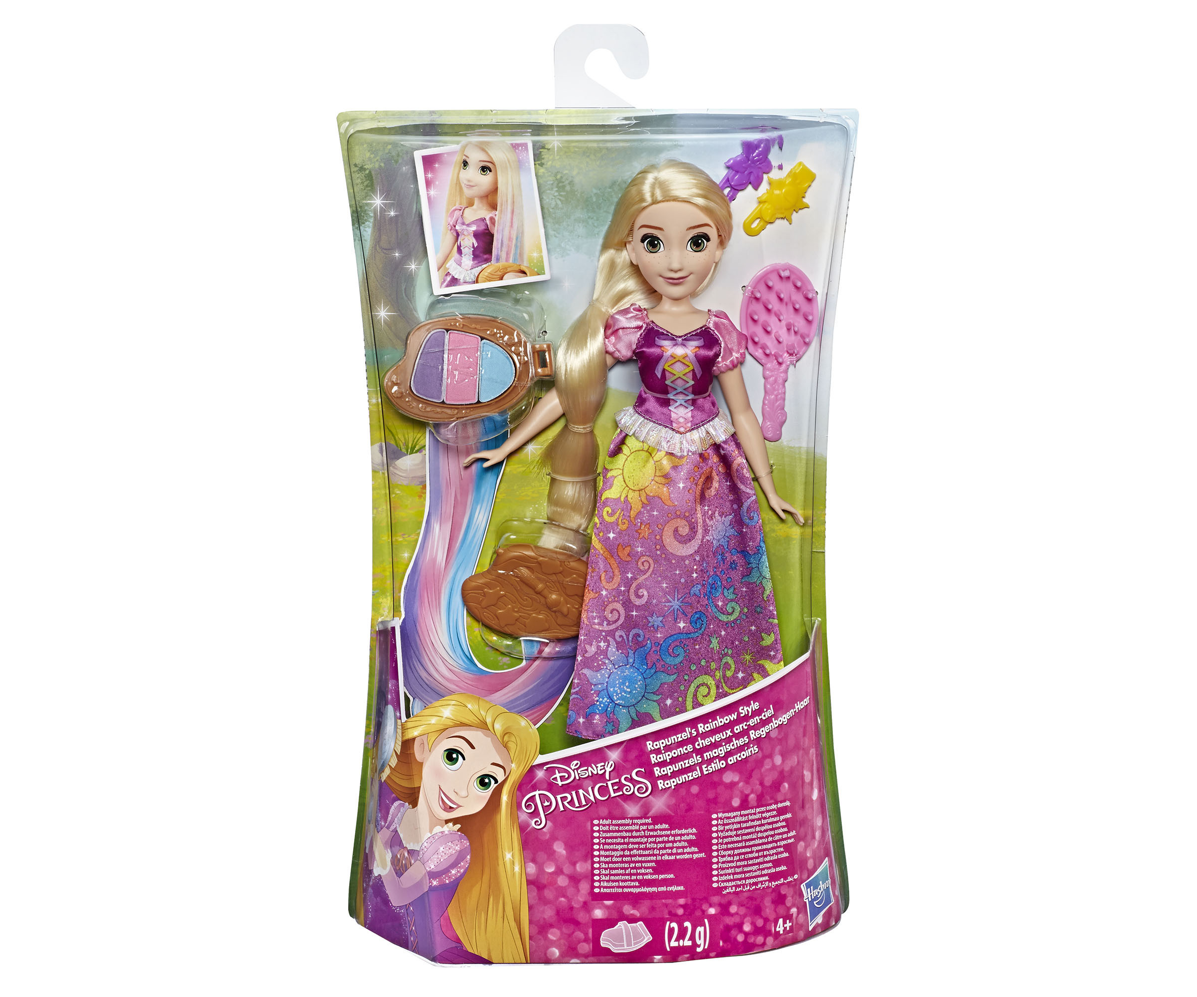 muñeca rapunzel carrefour
