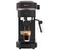 Cafetera espresso CECOTEC Cafelizzia 890 Rose, presión 20 bar, vaporizador, Modo Auto 1-2 cafés, calienta tazas.