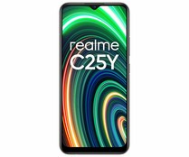 Smartphone 16,5cm (6,5") REALME C25Y metal grey, Octa-Core, 4GB Ram, 128GB, microSD, 50+2+2 Mpx, Dual-Sim, R edition (Android 11)