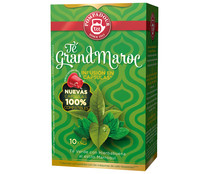 Infusión de té Grand Maroc (mezcla de té verdeí) en cápsulas POMPADOUR 10 uds. 32 g.