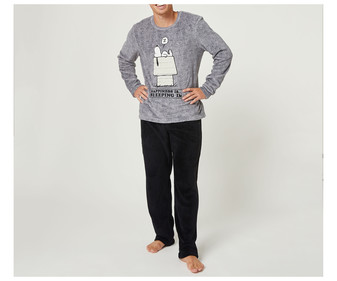 Grado Celsius ir al trabajo George Eliot Pijama largo hombre SNOOPY | Alcampo Compra Online