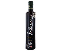 Aceite de oliva virgen extra arbequina VALDEZARZA botella de 500 ml.