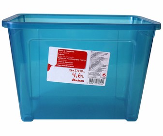 Caja multiúsos 4,6 litros con tapa Caja multiúsos 4,6 litros con tapa