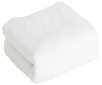 Toalla de baño 100% algodón color blanco 500g/m² ACTUEL.