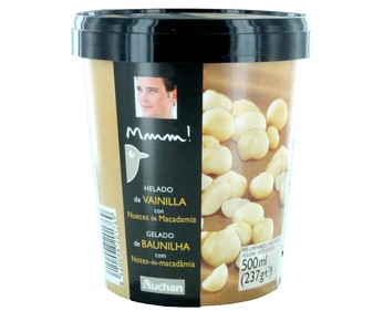Helado de vainilla 500 ml Helado de vainilla 500 ml
