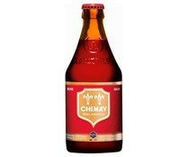 Cerveza trapense CHIMAY ROJA botella 33 cl.