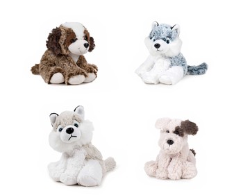 Surtido de animales domésticos de peluche, 32 centímetros de alto FAMOSA. Surtido de animales domésticos de peluche, 32 centímetros de alto FAMOSA.