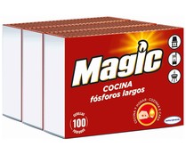 Cerillas largas MAGIC pack 3 uds.